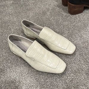Jeffrey Campbell snakeskin loafer